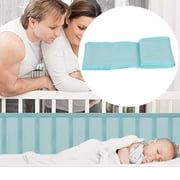 FIGHTY For Full Size Life Size Secure Adjustable Height Baby Mesh Bumper Liner Breathable Mesh Liner For Kids